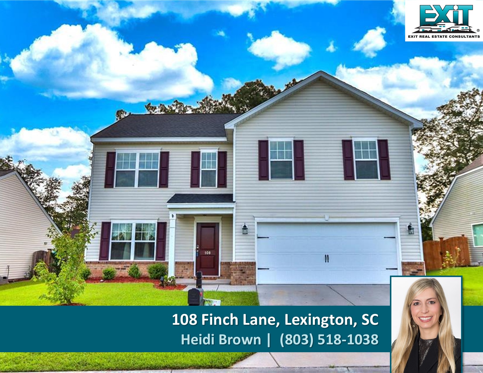 Just listed in the Estates of Persimmon Hill