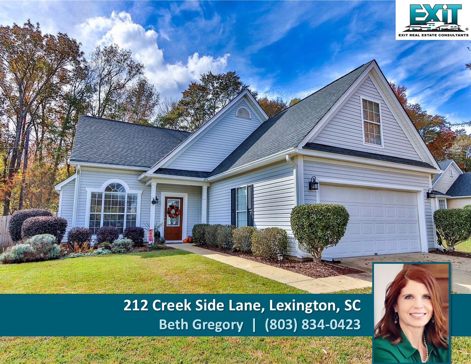 Just listed in Creekside Farm